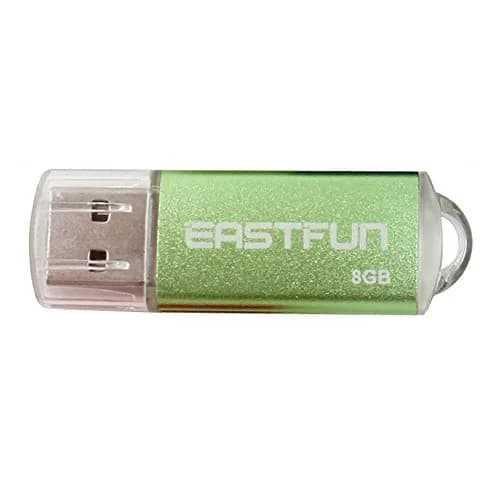 EASTFUN 5Pcs 8GB USB Flash Drive | USB 2.0 Memory Stick with Metal Casing (5 Pack, 8GB Each) thumbnail 7