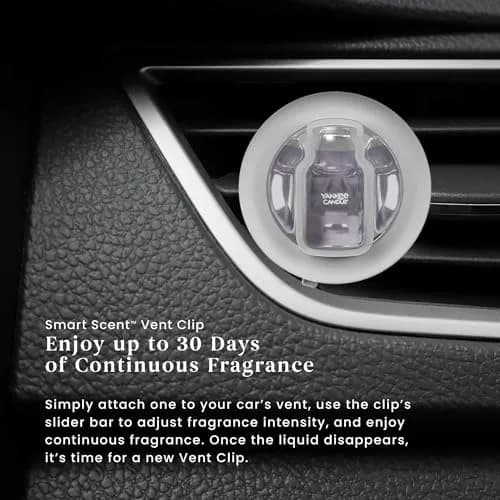 Yankee Candle Lemon Lavender Smart Scent Vent Clip Car Air Freshener | 4.4ml (0.15 Fl Oz) | Lasts Up to 30 Days thumbnail 3