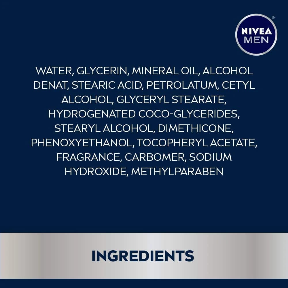 NIVEA MEN Multipurpose Creme for Face, Hands & Body 73.7g (2.6 oz) | Dermatologist Tested for Sensitive Skin - view 6