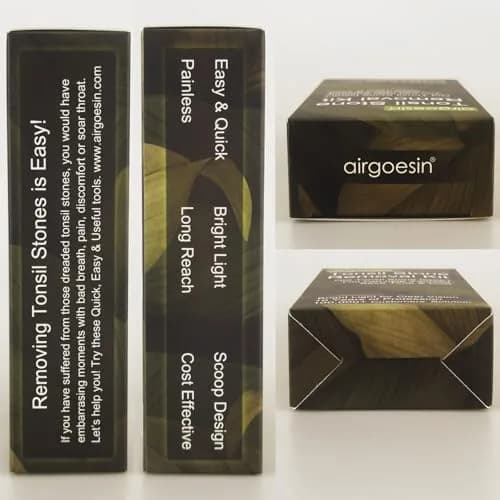Airgoesin Tonsil Stone Remover LED Tool Kit 2 Sets | Painless Removal for Fresher Breath thumbnail 9