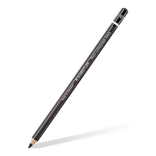 STAEDTLER Mars Lumograph Black Art Pencils, 12 Pack | Premium German Drawing & Sketching Pencils for Artists & Students thumbnail 2