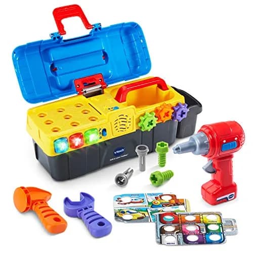 VTech Drill and Learn Toolbox | Educational Toy for 2-5 Years | Multicolor thumbnail 1
