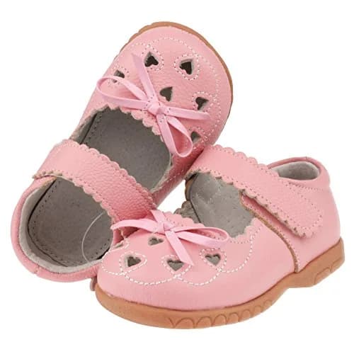 Femizee Girls Leather Bows Mary Jane Flat Shoes 1505 CN20 | Soft Genuine Leather, Toddler & Little Kid thumbnail 5