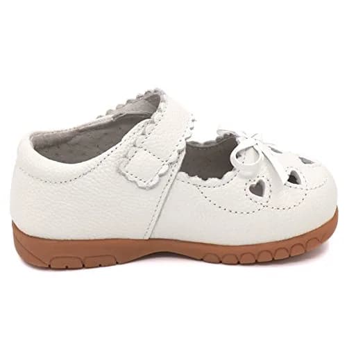 Femizee Girls Leather Bows Mary Jane Flat Shoes 20 CN | Soft Genuine Leather, Comfortable Fit thumbnail 5