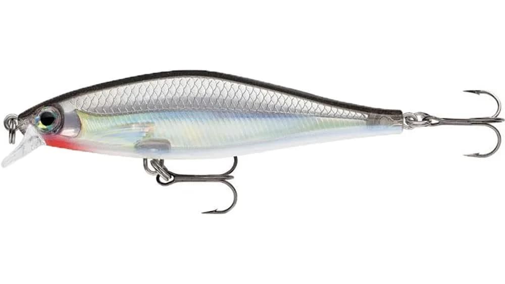Rapala Shadow Rap Shad Lure 3.5-Inch 0.3oz Silver | Fish Hook for Freshwater & Saltwater — Multi