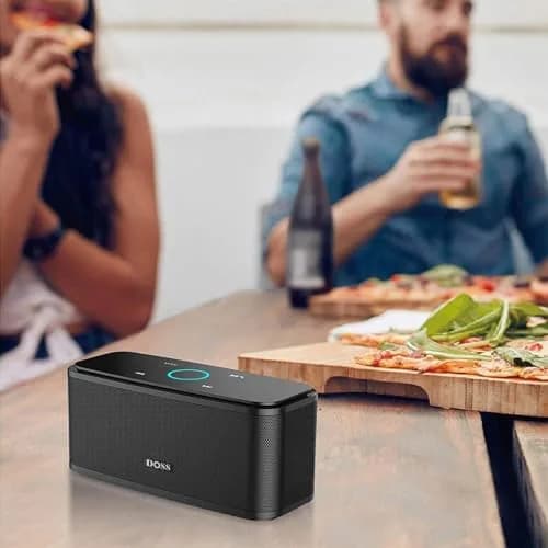 DOSS SoundBox Touch Wireless Bluetooth Speaker-12W HD Sound with Rich Bass | Portable, Water-Resistant & Long Playtime thumbnail 9