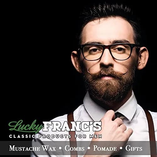 Lucky Franc's Handmade Ox Horn Fine Tooth Comb for Men | Static-Free Pocket Size Gift thumbnail 9
