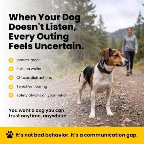 Educator ET-300 Mini E Collar for Dog Training with Remote 1/2 Mile Waterproof 100 Levels Night Light thumbnail 3