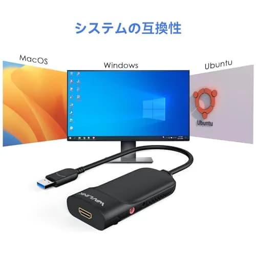 WAVLINK USB C to HDMI Adapter 2.0 1080p@60Hz | Supports up to 6 Monitors | Works with Windows, macOS M1/M5, ChromeOS thumbnail 4