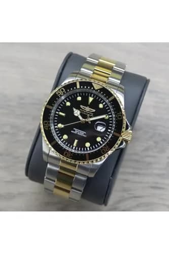 Invicta Men's Pro Diver Quartz Stainless Steel Two Tone Bracelet Watch | 43mm Diameter, 200M Water Resistance thumbnail 6