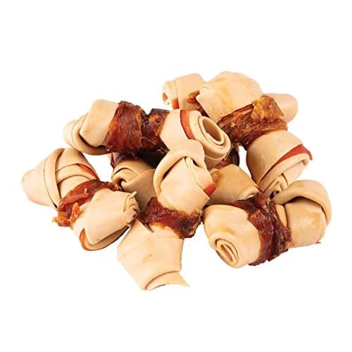 SmartBones Mini Chicken-Wrapped Bones Rawhide-Free Dog Treats, 20 Count | Enriched with Vitamins & Minerals, Easy Digestible, Fun-Shaped Chews for Dogs thumbnail 3