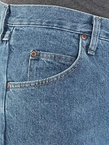 Wrangler Authentics Classic 5-pocket Relaxed Fit Cotton Jean 54W (137cm) | Vintage Stonewash, Big & Tall thumbnail 6