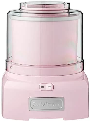 Cuisinart Automatic Frozen Yogurt-Ice Cream & Sorbet Maker 1.5 Quart (1.42 L) Pink | Makes Treats in 20 Minutes thumbnail 2