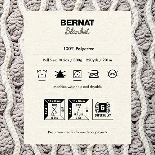 Bernat Blanket Brights Yarn 300g | Super Bulky Polyester for Cozy Projects thumbnail 7