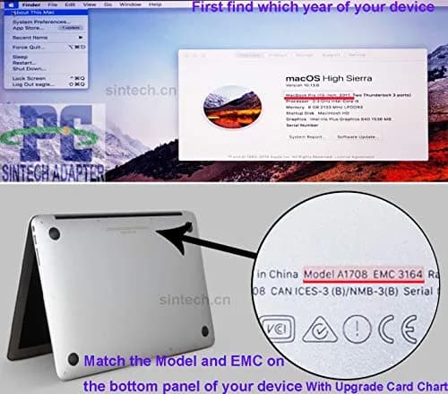 Sintech NGFF M.2 NVMe SSD Adapter Card for 2013-2015 Macs | 1-Pack, Black thumbnail 7