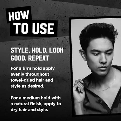 TIGI Bed Head Pure Texture Hair Paste for Men 83ml (2.93 Oz) | Max Hold Styling with Anti-Humidity thumbnail 5