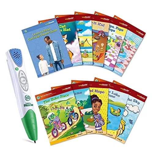 LeapFrog LeapReader System Learn to Read 10 Book Bundle | Interactive Reading & Phonics for Kids 4-6 thumbnail 1