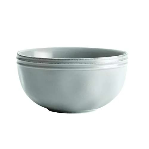 Rachael Ray Cucina Dinnerware 16-Piece Stoneware Dinnerware Set, Sea-Salt Grey | Rustic, Durable & Microwave Safe thumbnail 6