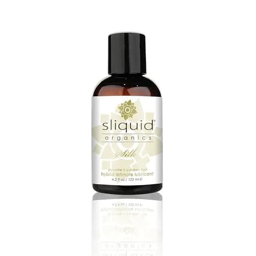 Sliquid Organics Silk Hybrid Lubricant 4.2 Oz | Smooth Comfort for Intimate Activities thumbnail 3