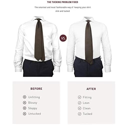 KK and Jay Supply Shirt Stays for Men - Premium Stay Tucked Shirt Garters (Argyle Navy/Maroon) | Keeps Shirts Neat & Wrinkle-Free thumbnail 6