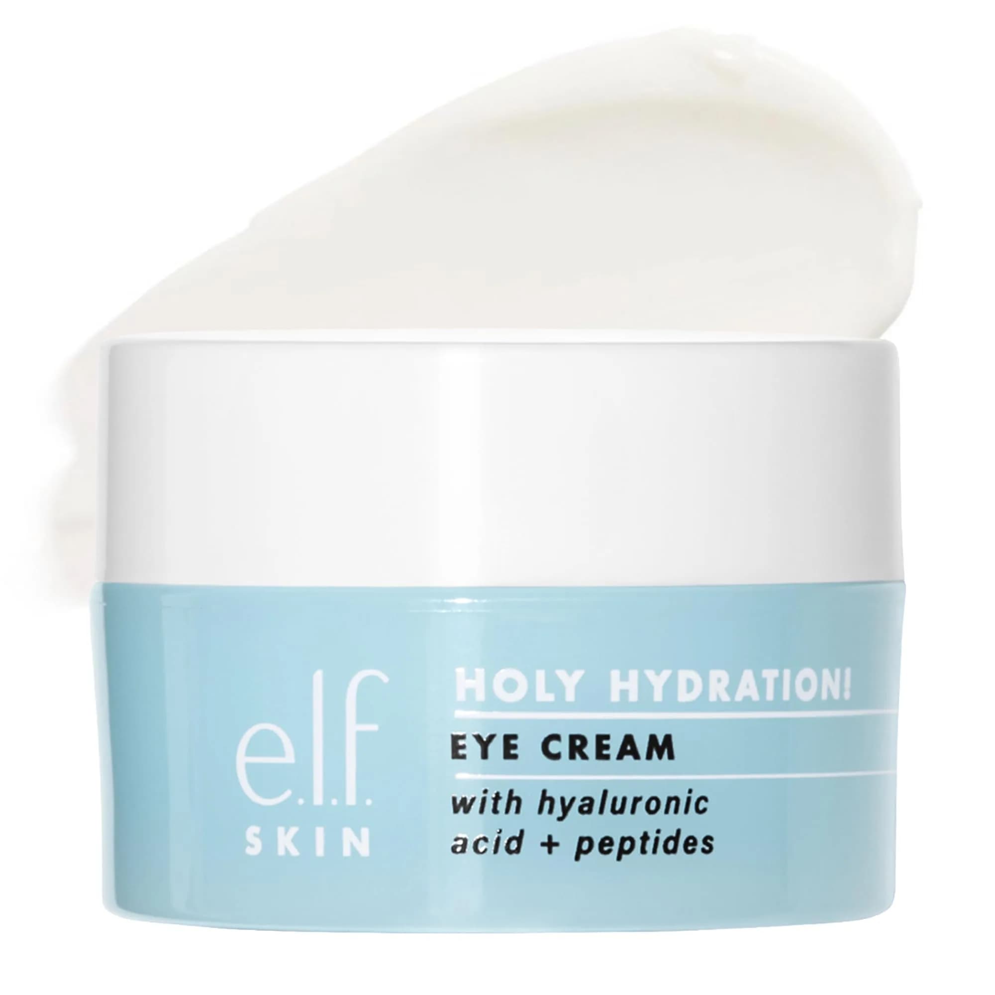 e.l.f. SKIN Holy Hydration! Eye Cream 0.53 Oz | Hydrates & Minimizes Dark Circles, Vegan & Cruelty-Free
