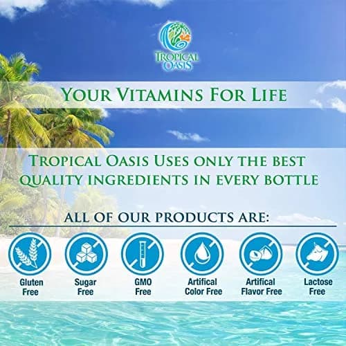 Tropical Oasis Liquid Glucosamine Chondroitin & MSM 16oz | Supports Joint Flexibility & Comfort thumbnail 7