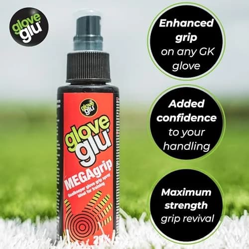 Gloveglu MEGAgrip Goalkeeper Glove Grip Spray 118ml (4 fl. oz) | Enhanced Catching & Ball Control thumbnail 2