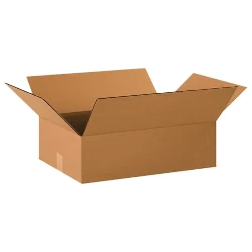 BOX USA 20x14x6" Corrugated Shipping Box | Supports 65 lbs, 25-Pack, Kraft Material, Lightweight, Recyclable thumbnail 1