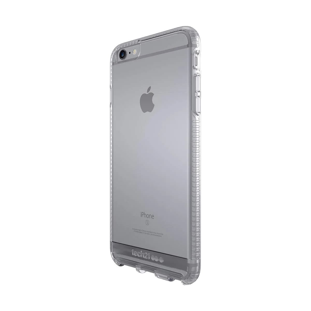 tech21 Impact Clear Case for iPhone 6 Plus/6S Plus – Matte Black | 2mm Slim Fit Drop Protection — Black