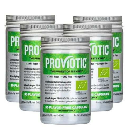 PROVIOTIC Vegan Probiotic Supplement 30 Count | Digestive & Immune Support in Vegan Capsule thumbnail 1