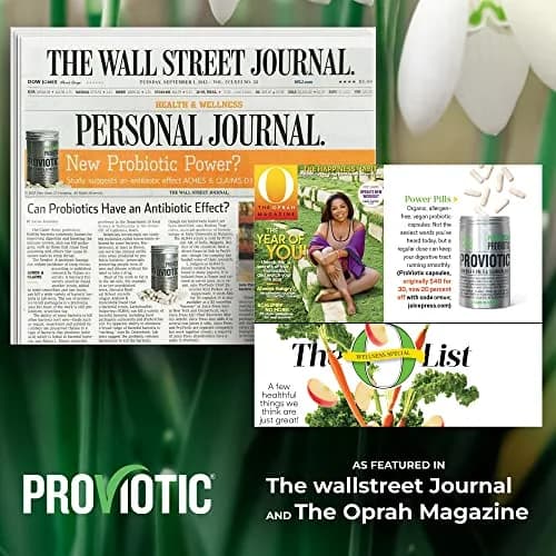 PROVIOTIC Vegan Probiotic Supplement 30 Count | Digestive & Immune Support in Vegan Capsule thumbnail 5