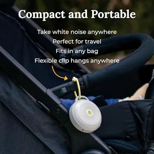 YOGASLEEP Hushh Portable White Noise Sound Machine Grey | 3.8 oz (107 g) thumbnail 6