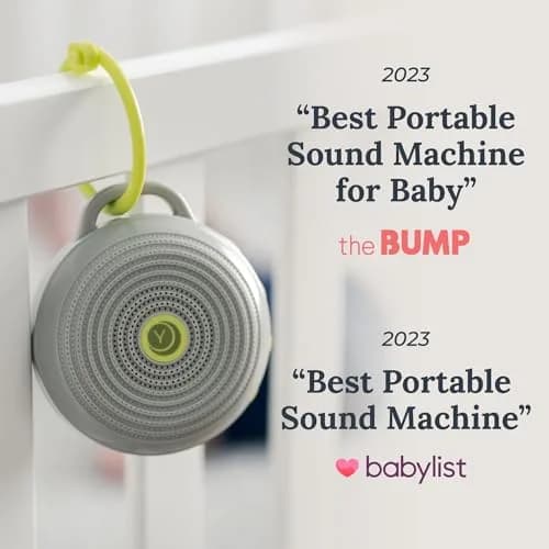 YOGASLEEP Hushh Portable White Noise Sound Machine Grey | 3.8 oz (107 g) thumbnail 3