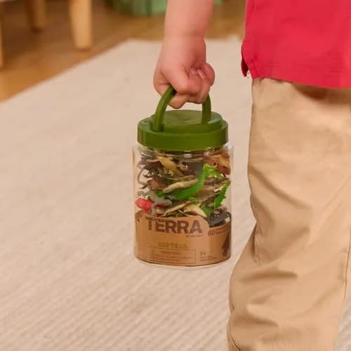 Terra by Battat Reptile Animal Tube 60pc Miniature Figures | Educational Toy for Kids 3+ thumbnail 3