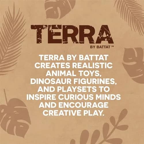 Terra by Battat 60 Wild Horses Tube Miniature Animal Figures | ASTM-Tested Educational Toy thumbnail 9