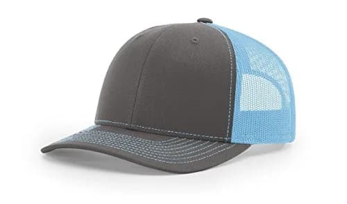Richardson Unisex 112 Trucker Baseball Cap, Split Maroon/White, One Size