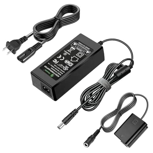 Gonin NP-FW50 Dummy Battery & AC-PW20 Adapter Kit for Sony ZV-E10 Cameras | Continuous Power Supply thumbnail 1