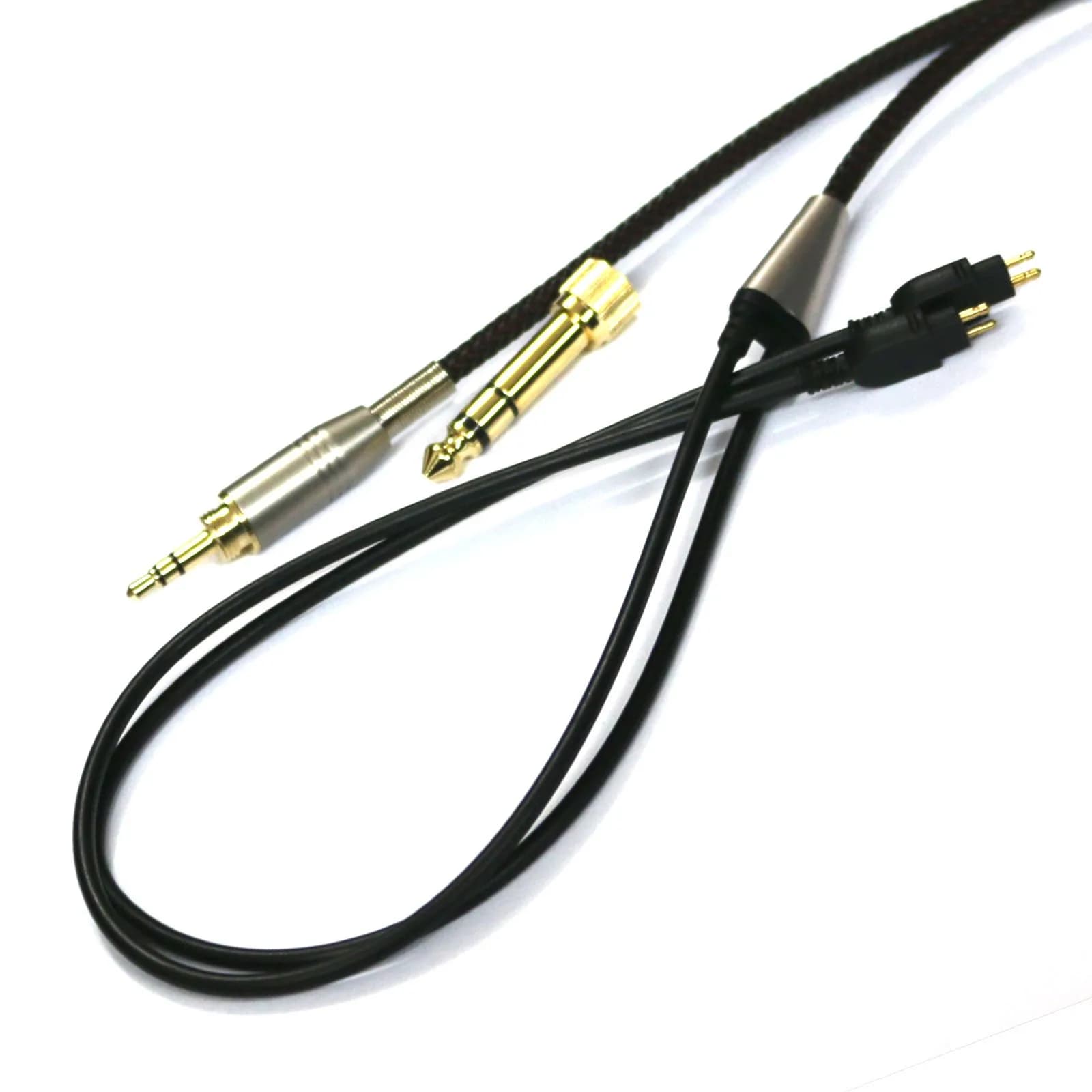 NewFantasia Replacement Audio Upgrade Cable for Sennheiser HD650, HD600, HD580, HD660S, Massdrop HD6XX Headphones | 1.2m (4ft) Braided OFC - view 5