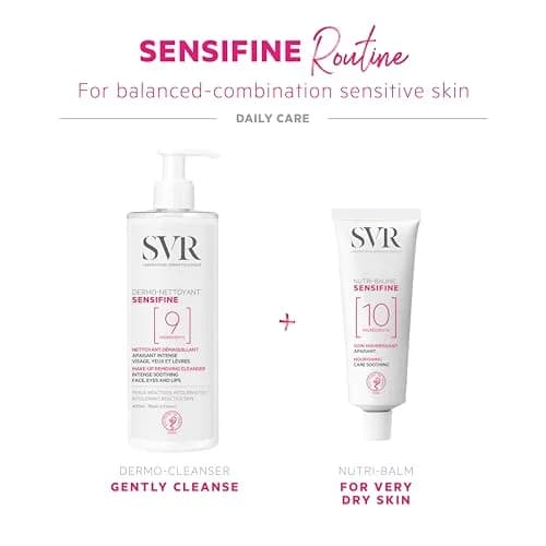 SVR Sensifine Dermo-Cleanser Cream 400ml (13.5 fl oz) | Gentle Makeup Remover for Sensitive Skin thumbnail 6