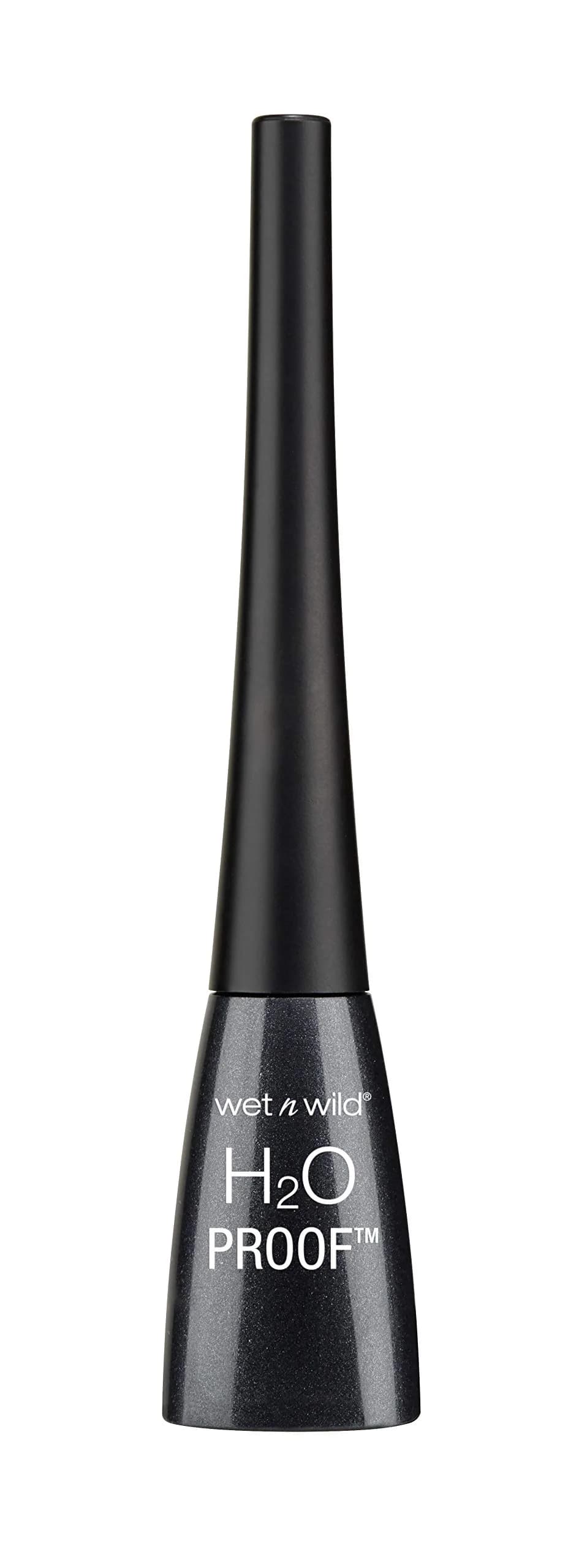 wet n wild H2O Proof Liquid Eyeliner Black | Waterproof & Smudge-Proof Definition - main product image