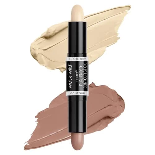 wet n wild MegaGlo Dual-Ended Contour Stick, Light Medium, Cruelty-Free | Metallic Finish thumbnail 1