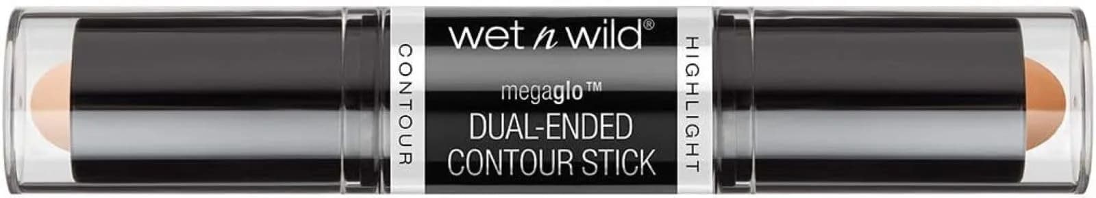 wet n wild MegaGlo Dual-Ended Contour Stick, Light Medium, Cruelty-Free | Metallic Finish - view 2
