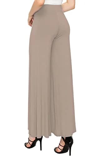 Made By Johnny Womens Wide Leg Palazzo Lounge Pants Medium | Casual Chic Comfort thumbnail 1