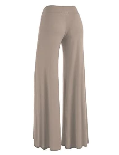 Made By Johnny Womens Wide Leg Palazzo Lounge Pants Medium | Casual Chic Comfort thumbnail 5