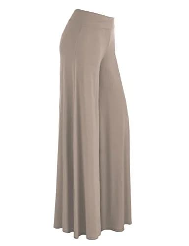 Made By Johnny Womens Wide Leg Palazzo Lounge Pants Medium | Casual Chic Comfort thumbnail 6