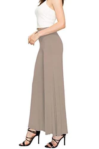 Made By Johnny Womens Wide Leg Palazzo Lounge Pants Medium | Casual Chic Comfort thumbnail 2