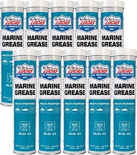 Lucas Oil Marine Grease 14 oz (140 fl oz total) | NLGI GC-LB Certified Lithium Complex for Bearings and Chassis thumbnail 1