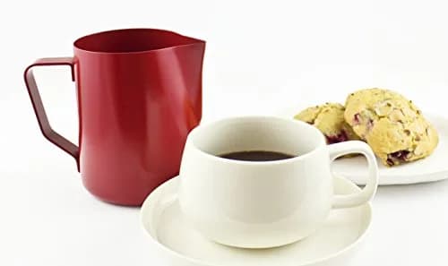 Zoie + Chloe 20 oz Non-Stick Stainless Steel Milk Steaming & Frothing Pitcher | Perfect for Coffee & Latte (70-120 chars) thumbnail 3