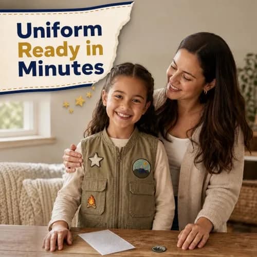 Badge Magic Patch Adhesive – No Sew, No Iron Fabric Tape for Patches & Badges (3 Sheets) | DIY Uniforms & Backpacks thumbnail 6