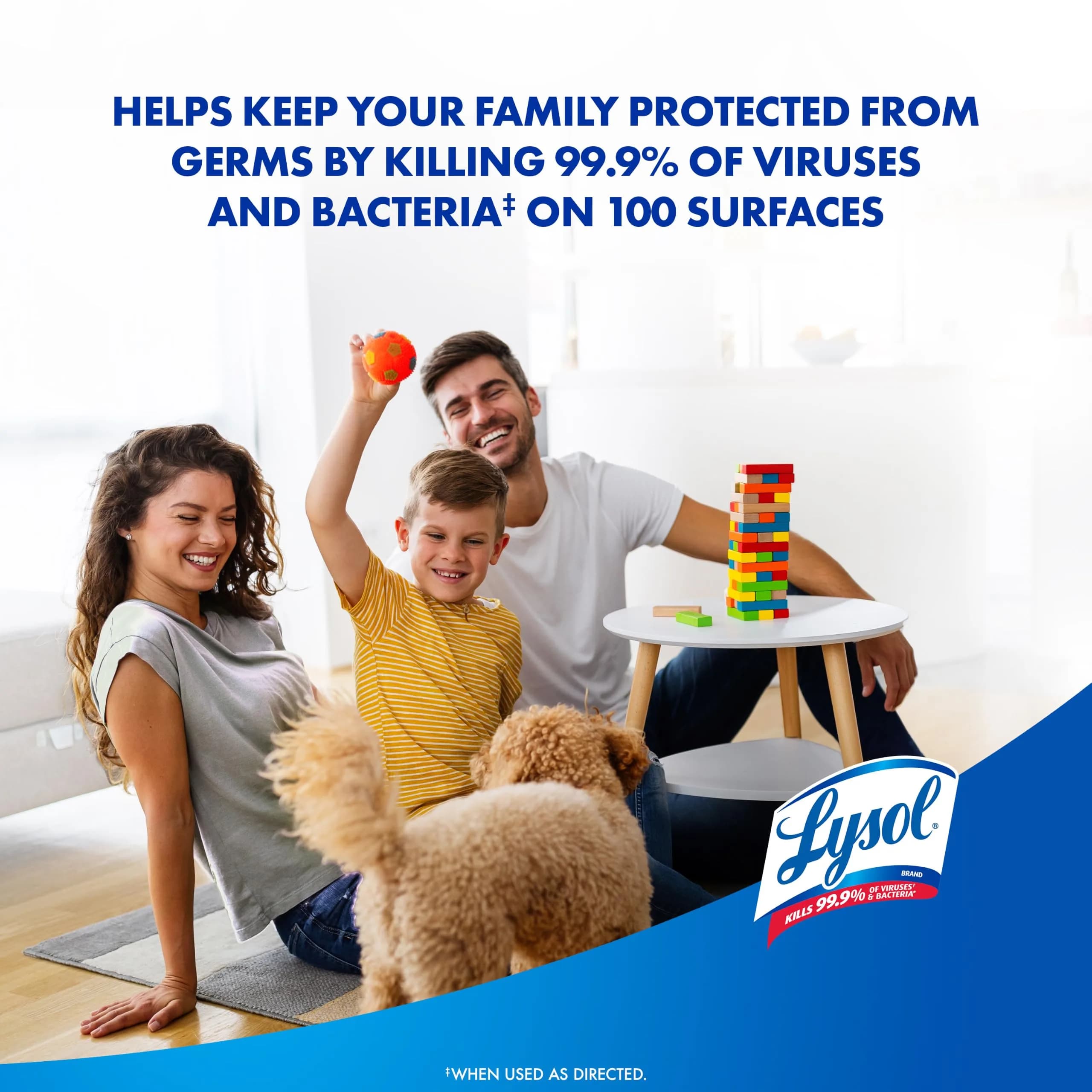 Lysol Disinfectant Spray Crisp Linen 19 Fl Oz (38 Fl Oz) | Kills 99.9% of Viruses & Bacteria - view 4